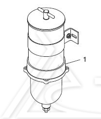 Топливный фильтр-сепаратор воды (опция)