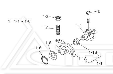 Коромысла клапанов